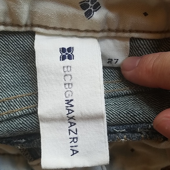 Bcbgmaxazria wide leg jeans - Picture 7 of 9